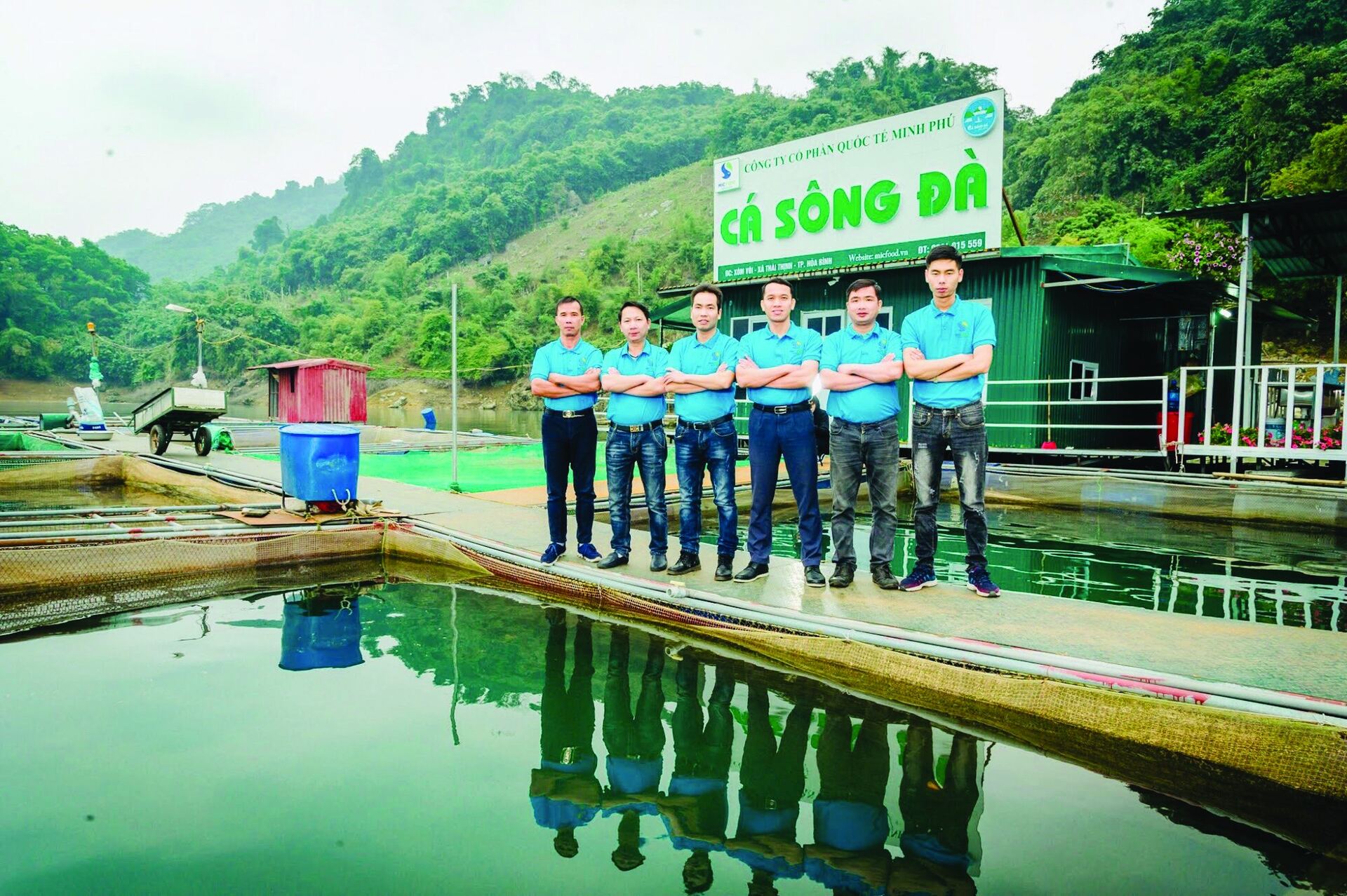 Trang trại Cá Sông Đà của MICFOOD