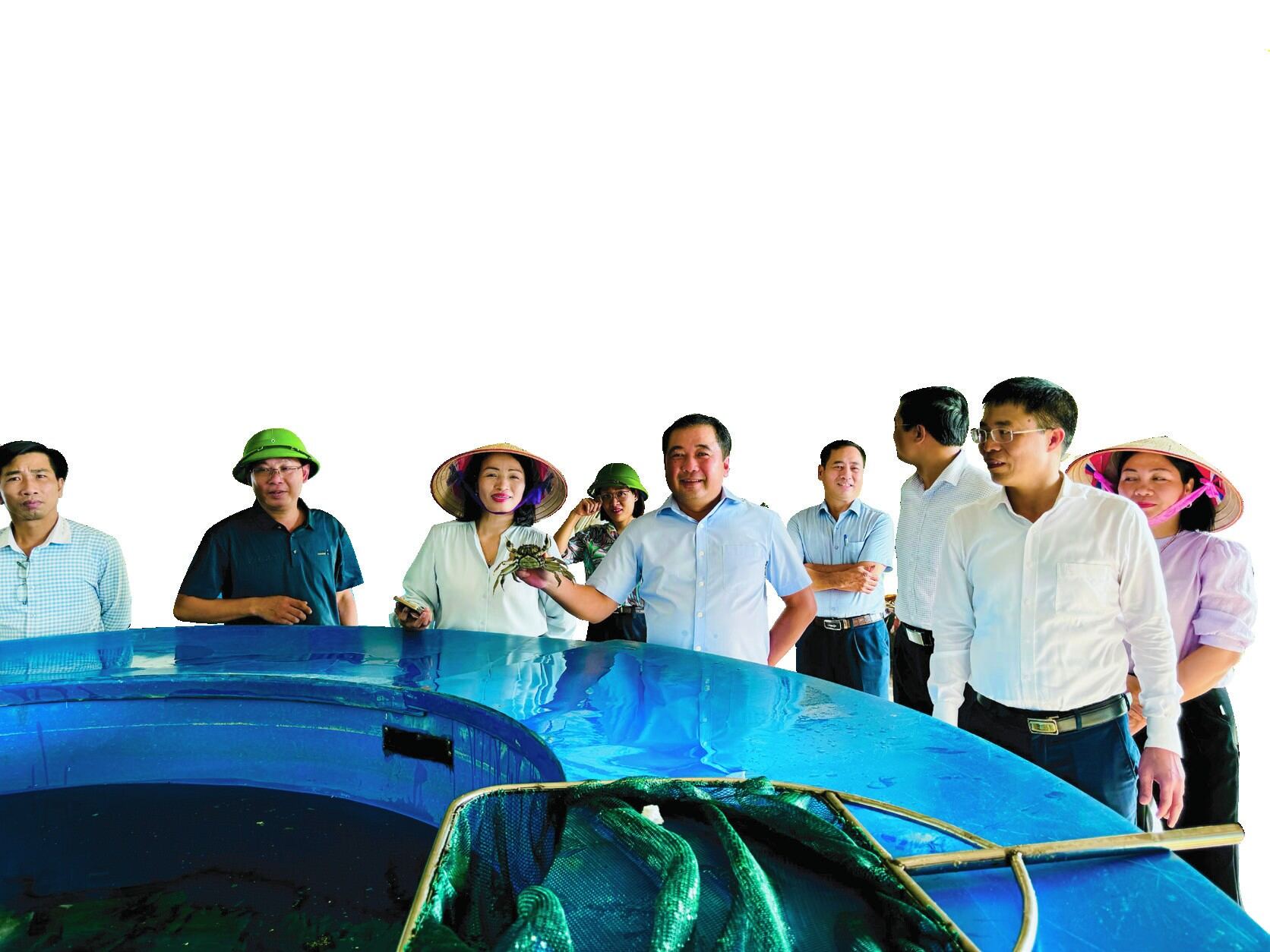 Bộ trưởng thăm trang trại Cua Cà Ra MICFOOD