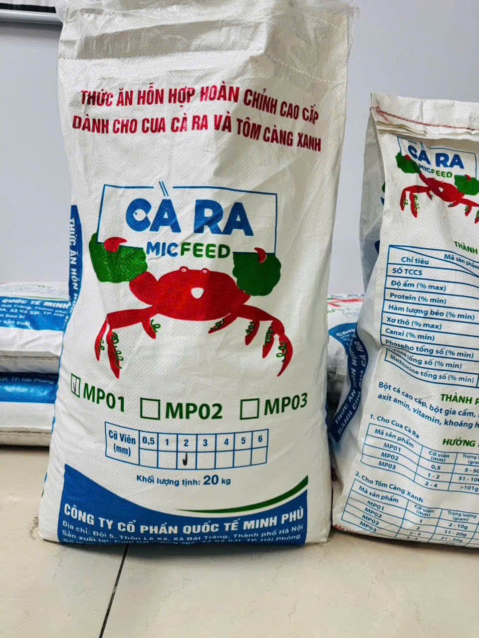 Bao bì thức ăn CARAMICFEED