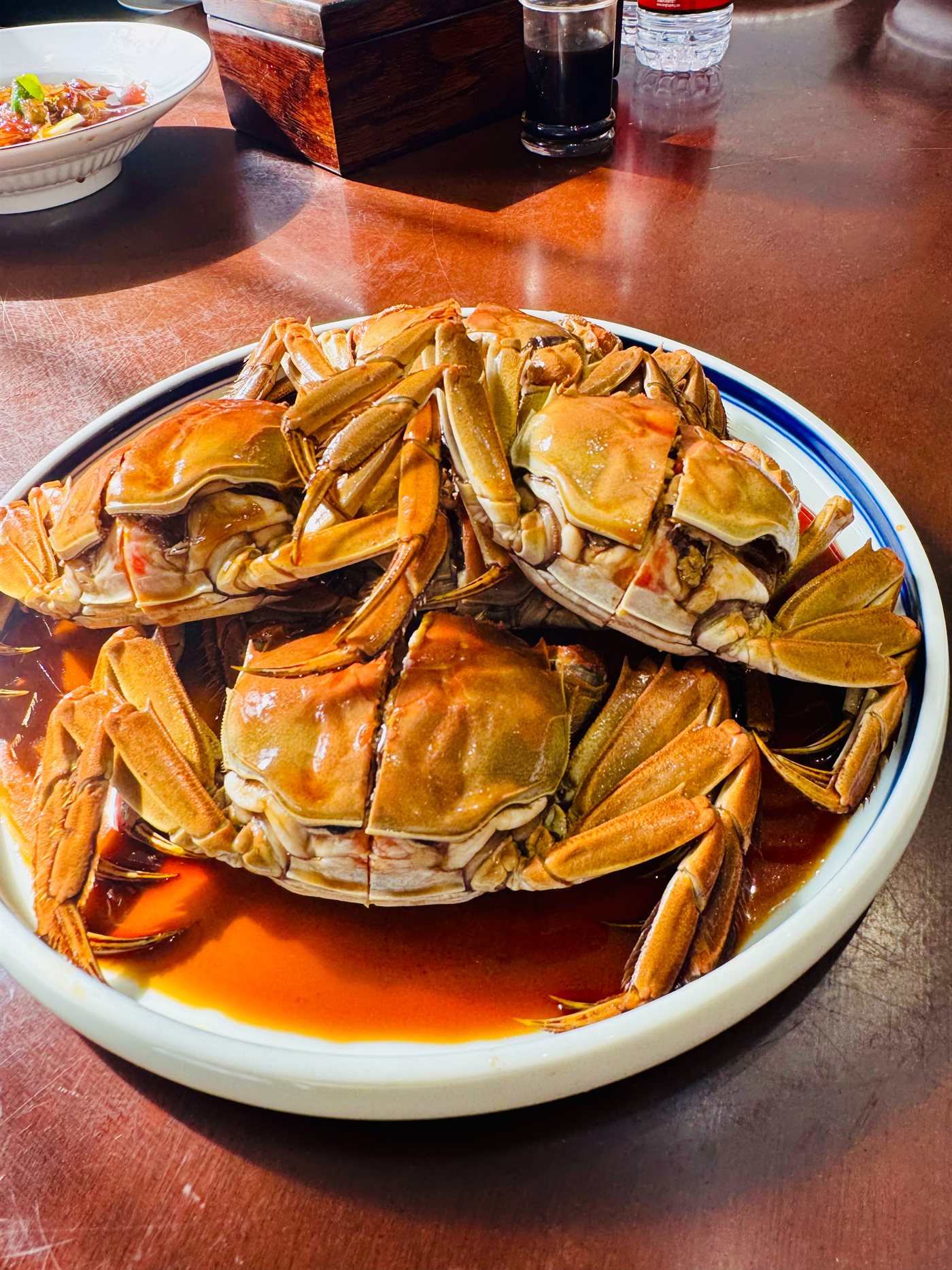 Cua cà ra hấp chín MICFOOD
