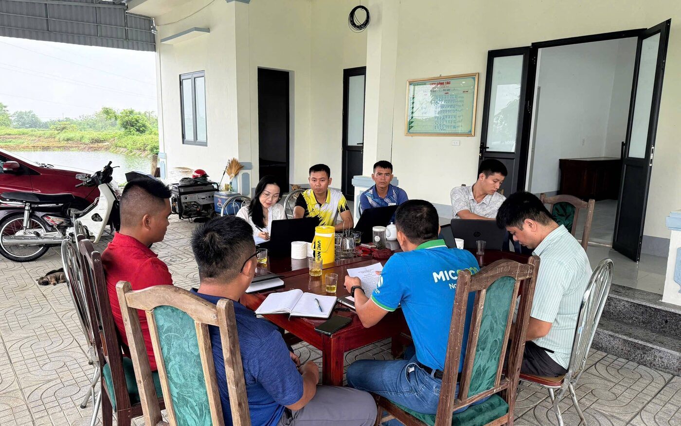 Chuyên gia trực tiếp chuyển giao kỹ thuật